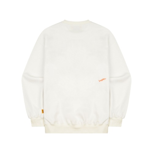 Text sweatshirt (white)